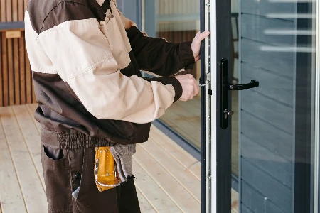 Cleaning And Polishing Glass Door Installation in Margate, FL